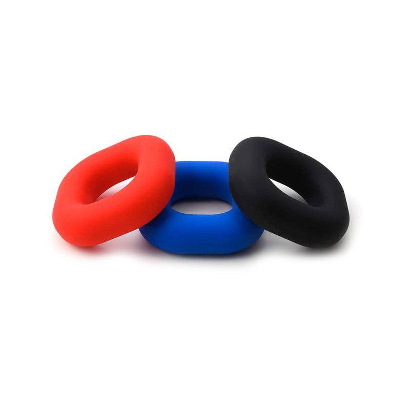 Sport Fucker - Big Boner - Elastische Cockring - Liquid Siliconen - Rood-Laced-up.nl