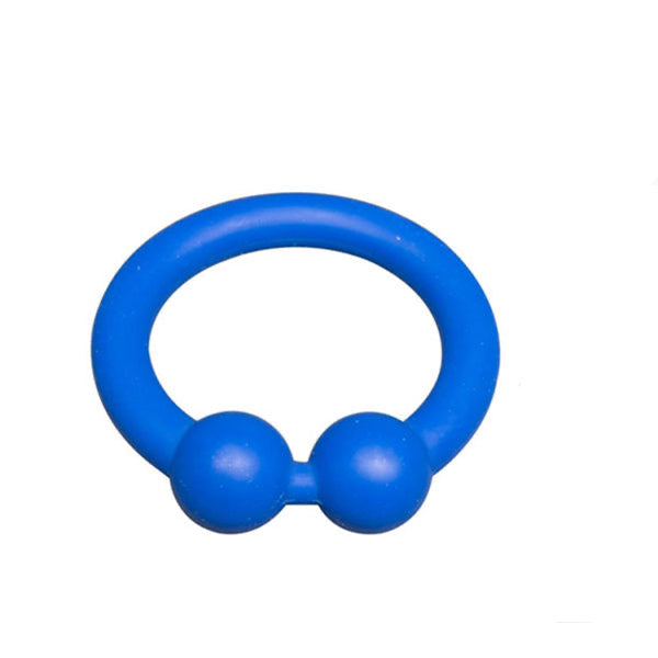 Sport Fucker - Bull Ring - Siliconen Cockring - Blauw-Erotiekvoordeel.nl