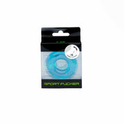 Sport Fucker - Anneau pénien Chubby Rubber - Bleu glacier-Laced-up.nl