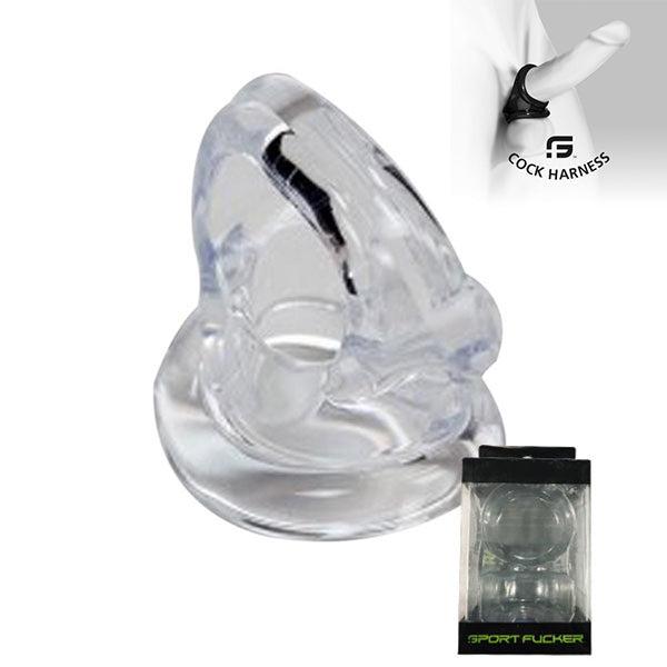Sport Fucker - Cock Harness - Transparent - Laced-up.nl