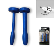 Sport Fucker - Cum Plug Kit - Spermstoppers - Siliconen - Blauw-Erotiekvoordeel.nl