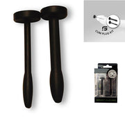 Sport Fucker - Cum Plug Kit - Spermstoppers - Siliconen - Zwart-Erotiekvoordeel.nl