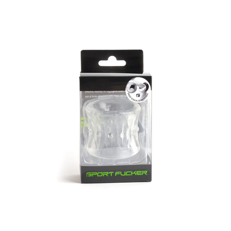 Sport Fucker - Deep Stack - Ball Stretcher - Clear-Laced-up.nl