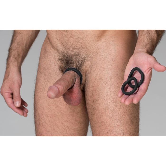 Sport Fucker - Epic Hard On Ring Kit M + L - Zwart-Laced-up.nl