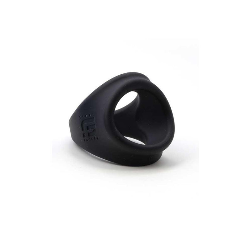 Sport Fucker - Freeballer - Cockring En Ballstretcher - Liquid Siliconen - Zwart-Erotiekvoordeel.nl