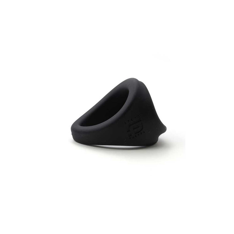 Sport Fucker - Freeballer - Cockring En Ballstretcher - Liquid Siliconen - Zwart-Laced-up.nl