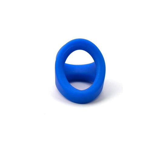 Sport Fucker - Freeballer - Cockring En Ballstretcher - Liquid Siliconen - Blauw-Laced-up.nl
