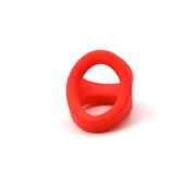 Sport Fucker - Freeballer - Cockring En Ballstretcher - Liquid Siliconen - Rood-Laced-up.nl