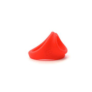 Sport Fucker - Freeballer - Cockring En Ballstretcher - Liquid Siliconen - Rood-Laced-up.nl