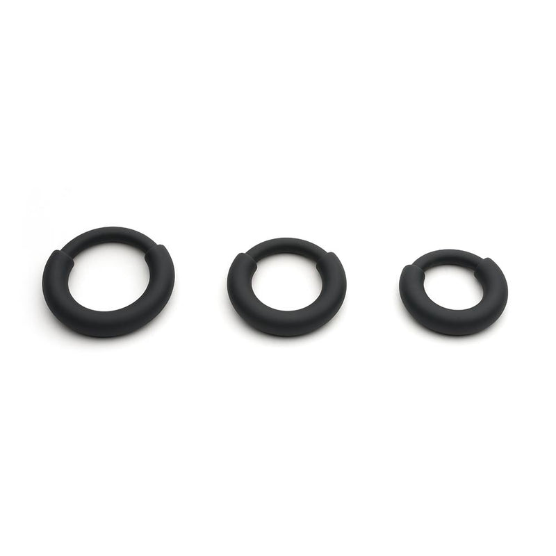 Sport Fucker - Fusion Ring - Siliconen Cockring met RVS binnenring - 3 maten-Laced-up.nl