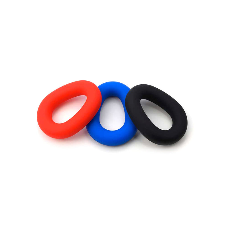 Sport Fucker - Hero - Elastische Cockring - Liquid Siliconen - Blauw-Laced-up.nl