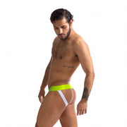 Sport Fucker Jersey - Jockstrap - Groen/Wit-Laced-up.nl