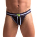 Sport Fucker Jersey - Jockstrap - Zwart/Neon-Laced-up.nl