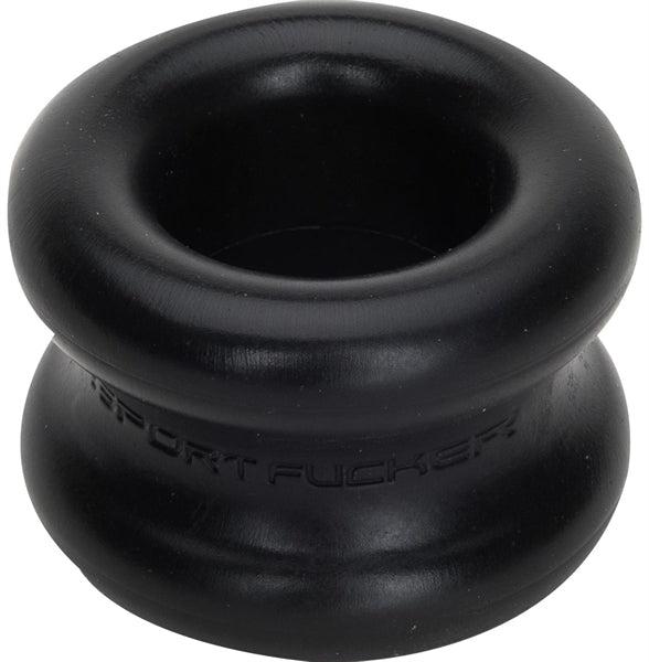 Sport Fucker - Muscle - Ball Stretcher - Siliconen - Zwart-Erotiekvoordeel.nl
