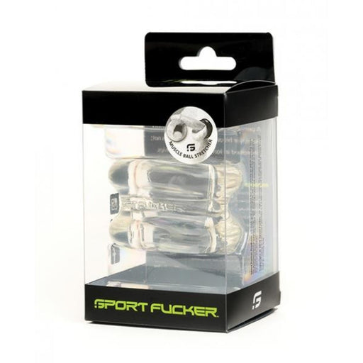 Sport Fucker - Muscle - Étireur de testicules - TPE - Transparent - Laced-up.nl