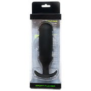 Sport Fucker - Next Level Trainer Plug - Buttplug - Siliconen - Zwart-Erotiekvoordeel.nl