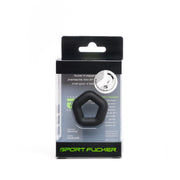 Sport Fucker - Pentagon Cock Ring - Black-Laced-up.nl