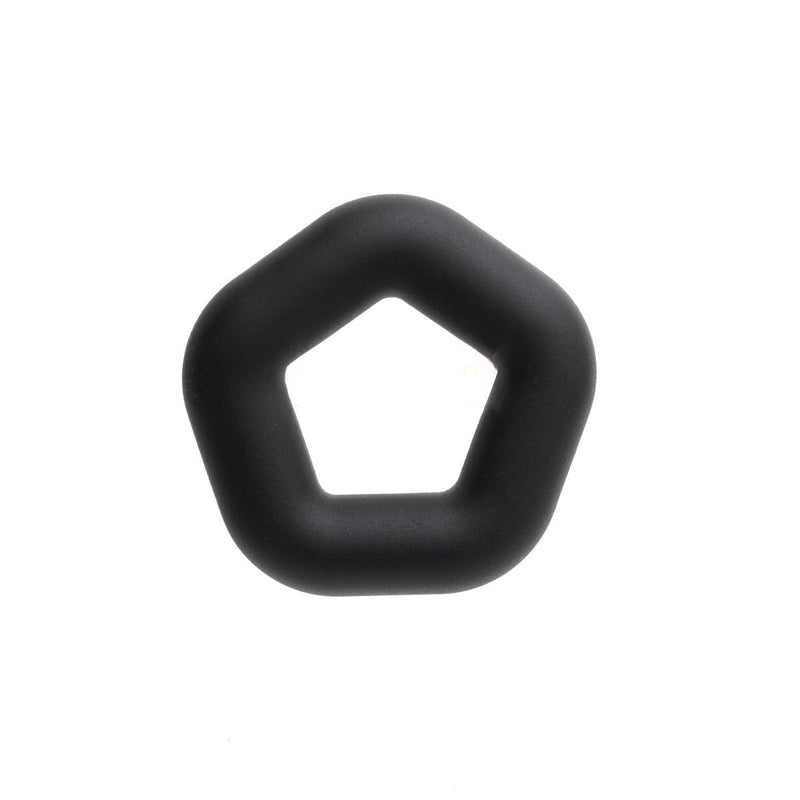 Sport Fucker - Pentagon Cock Ring - Black-Laced-up.nl