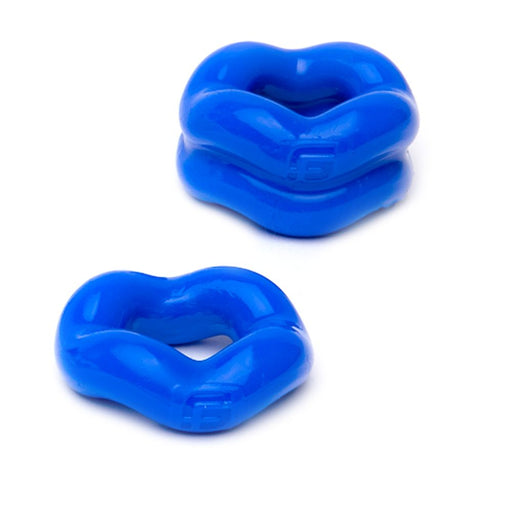 Sport Fucker - Revolution Cockring & Ballstretcher Set - Blauw-Erotiekvoordeel.nl