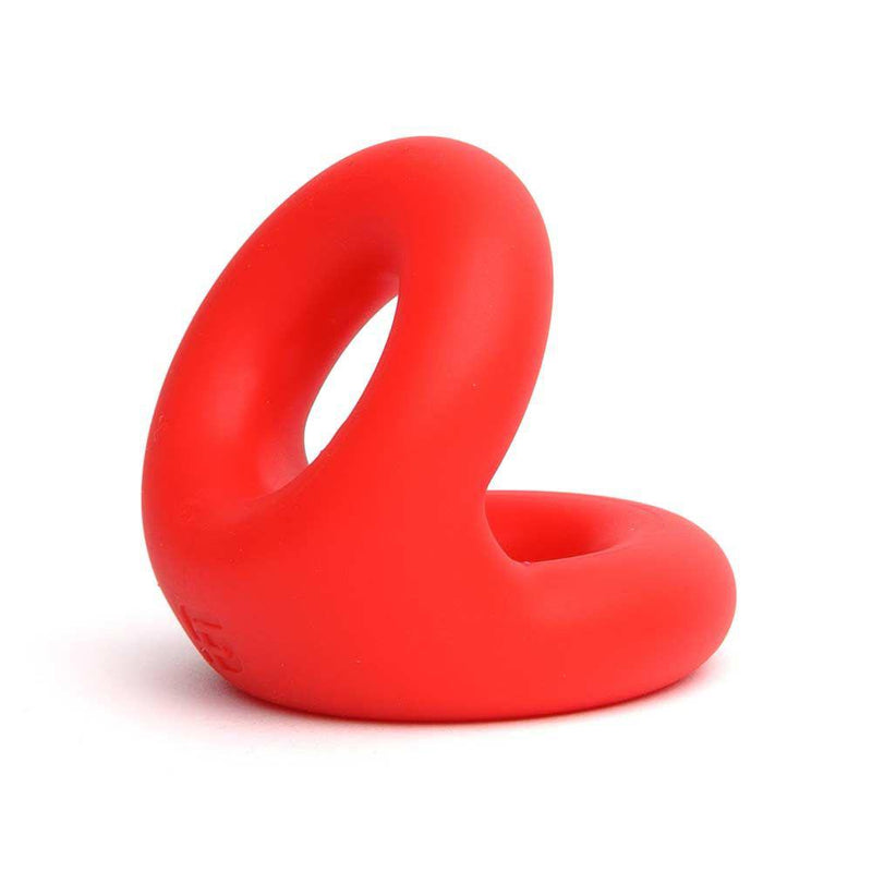 Sport Fucker - Rugby Ring - Rekbare Cockring - Rood-Laced-up.nl