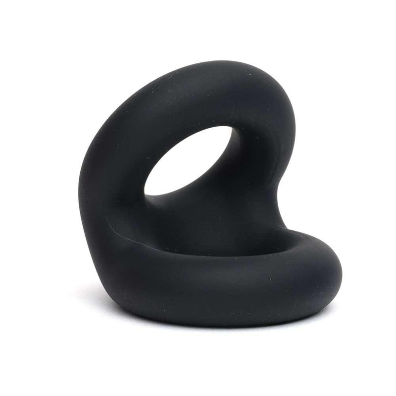 Sport Fucker - Rugby Ring - Rekbare Cockring - Zwart-Laced-up.nl