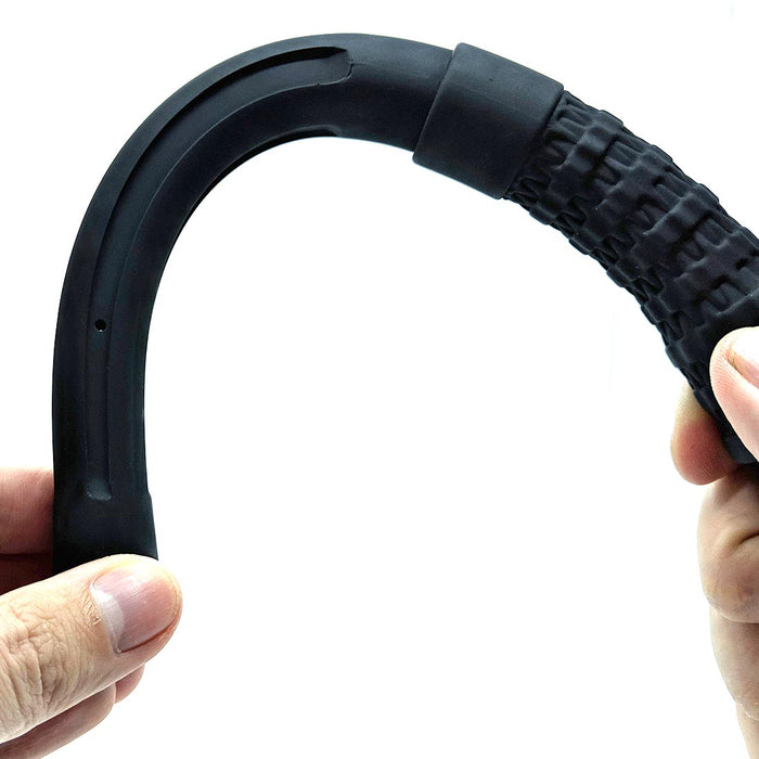 Sport Fucker - Silicone PowerShot Nozzle - Anaal Douche - Zwart-Laced-up.nl