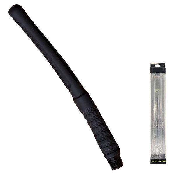 Sport Fucker - PowerShot Nozzle - Siliconen Anaal Douche - Zwart-Erotiekvoordeel.nl