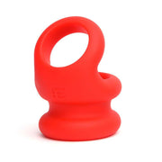 Sport Fucker - Switch Hitter - Rekbare Cockring En Ballstretcher - Rood-Erotiekvoordeel.nl