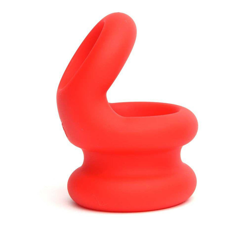 Sport Fucker - Switch Hitter - Rekbare Cockring En Ballstretcher - Rood-Erotiekvoordeel.nl