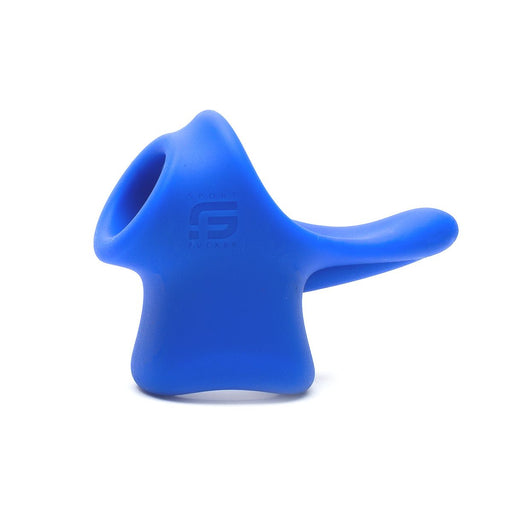 Sport Fucker - Tailslide 2.0 - Cocksling - Met Perineum Stimulator - Blauw-Laced-up.nl