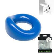 Sport Fucker - The Wedge - Cockring - TPE - Blauw-Erotiekvoordeel.nl