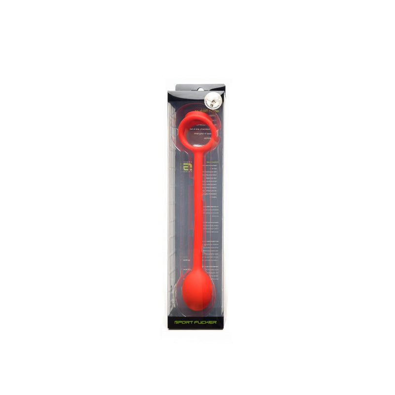 Sport Fucker - Thunder Plug Ass Lock - Rood-Erotiekvoordeel.nl