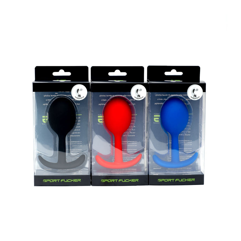 Sport Fucker - Thunder Plug - Medium - Blauw-Erotiekvoordeel.nl