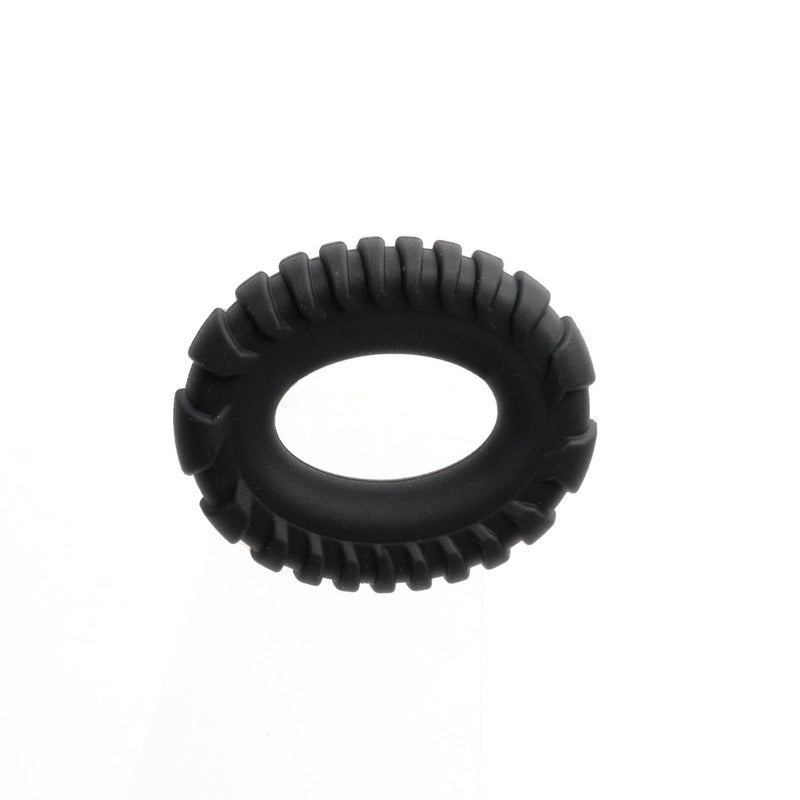 Sport Fucker - Traction - Silicone Cock Ring - Black-Laced-up.nl
