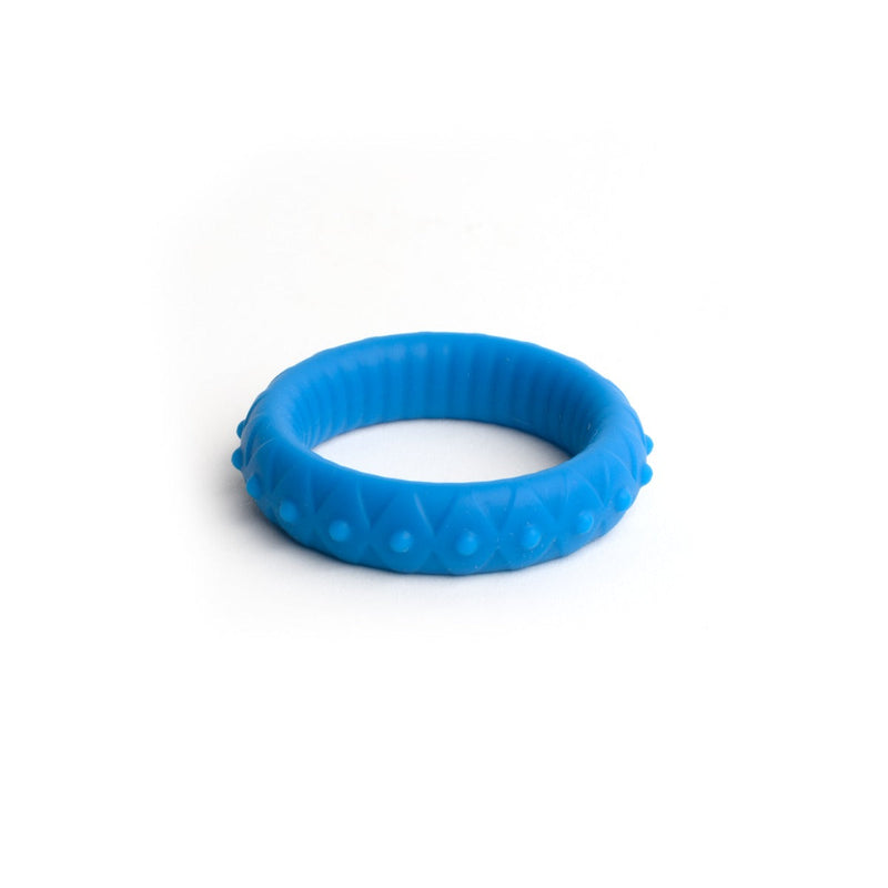 Sport Fucker - Trailblazer Cockring - Liquid Siliconen - Blauw-Laced-up.nl