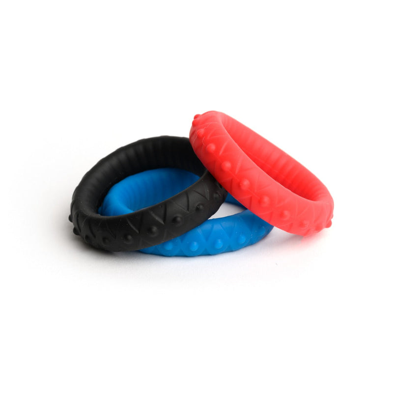 Sport Fucker - Trailblazer Cockring - Liquid Siliconen - Rood-Laced-up.nl