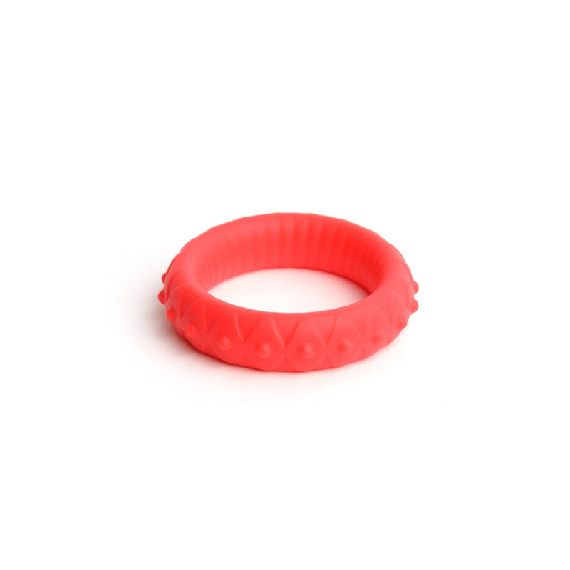 Sport Fucker - Trailblazer Cockring - Liquid Siliconen - Rood-Laced-up.nl