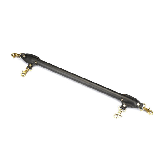 Liebe Seele - Samurai Spreader Bar - Zwart Leren Spreidstang 66,5 cm-Erotiekvoordeel.nl