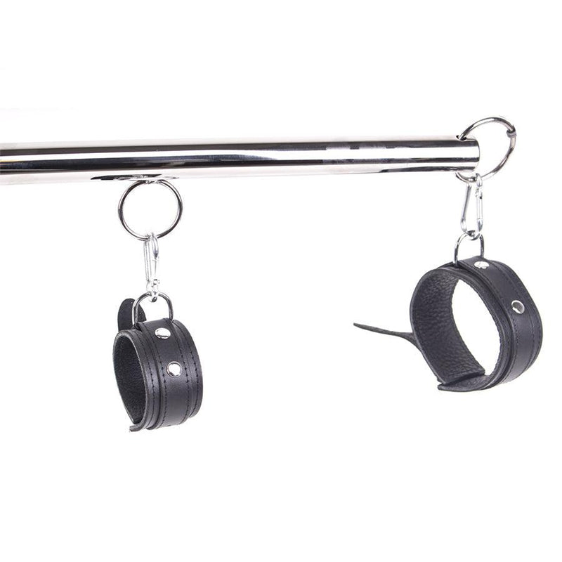 Kiotos - Spreidstang - Spreader Bar - Met 4 Pols- En Enkel Boeien Van Kunstleer-Laced-up.nl