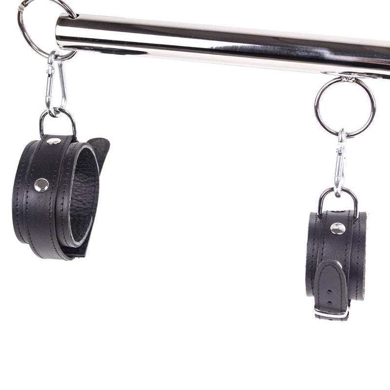 Kiotos - Spreidstang - Spreader Bar - Met 4 Pols- En Enkel Boeien Van Kunstleer-Laced-up.nl