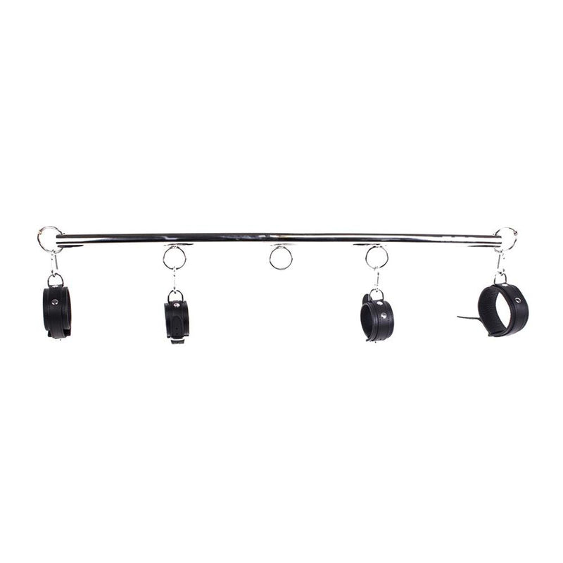 Kiotos - Spreidstang - Spreader Bar - Met 4 Pols- En Enkel Boeien Van Kunstleer-Laced-up.nl