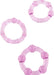 Stay Hard - Cockringen Set Jelly - Rekbaar - 3 stuks - Roze Transparant-Laced-up.nl
