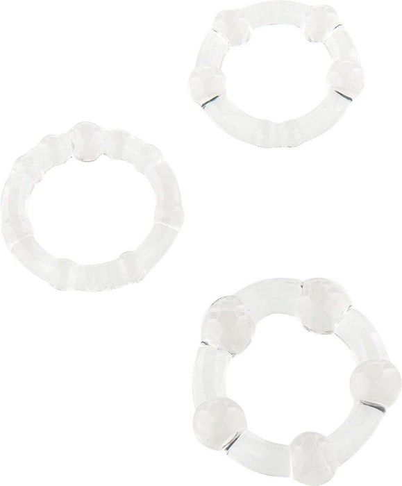 Stay Hard - Cockringen Set Jelly - Rekbaar - 3 stuks-Laced-up.nl