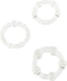 Stay Hard - Cockringen Set Jelly - Rekbaar - 3 stuks-Laced-up.nl