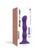 Strap-On-Me - Anaal Dildo/Buttplug Geisha Balls Met Losse Roterende Balletjes - Paars-Laced-up.nl