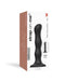 Strap-On-Me - Anaal Dildo/Buttplug Geisha Balls Met Losse Roterende Balletjes - Zwart-Erotiekvoordeel.nl