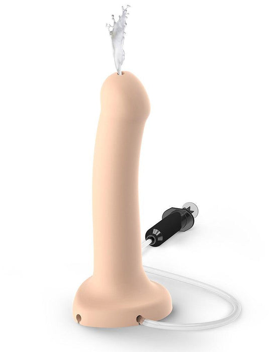 Strap-On-Me - Ejaculerende/Spuitende Dildo - Lichte Huidskleur-Erotiekvoordeel.nl