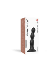 Strap-On-Me - Dildo Plug Balls - Zwart-Laced-up.nl