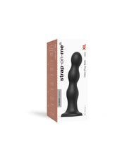Strap-On-Me - Dildo Plug Balls - Zwart-Laced-up.nl