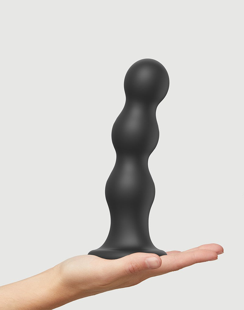 Strap-On-Me - Dildo Plug Balls - Zwart-Laced-up.nl